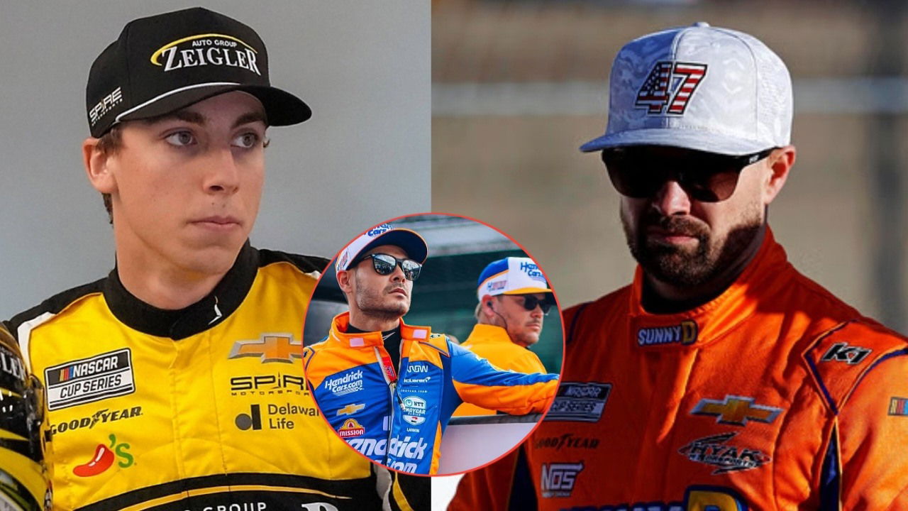 Kyle Larson Takes a Cheeky Dig at Ricky Stenhouse Jr. Over Carson Hocevar Beef