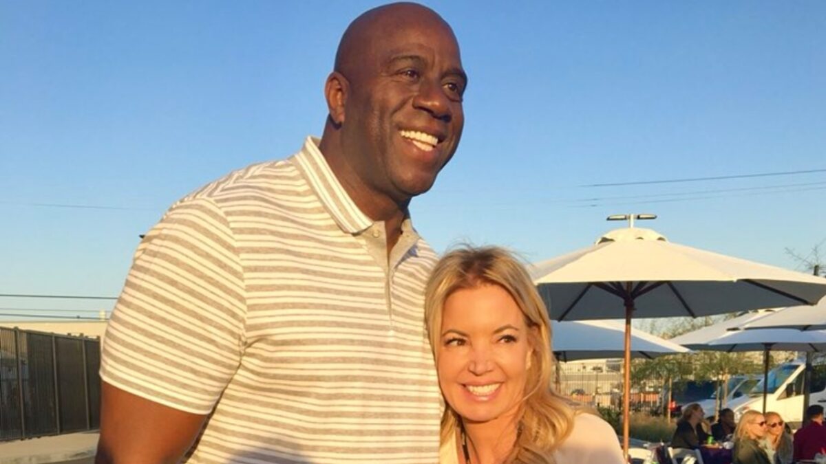NBA Alerted as Lakers' New $6 Billion Owner Expected to Modernize Los Angeles Franchise 1 Magic Johnson and Jeanie Buss