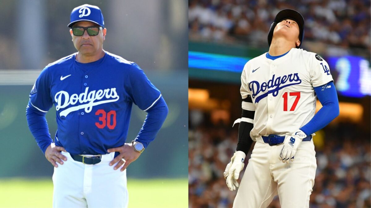 "Leave Him Alone," Dodgers Dave Roberts Hilarious Warns Lakers Fans to Keep Their Hands off Shohei Ohtani Following Team Sale 1 Dave Roberts and Shohei Ohtani