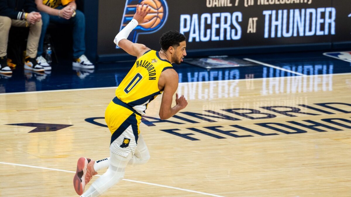 Tyrese Haliburton and Pacers Dominate OKC to Force 1st Finals Game 7 Since LeBron James' Famous Block 1 Tyrese Haliburton overcame injury to lead his Indiana Pacers to blowout the Thunder