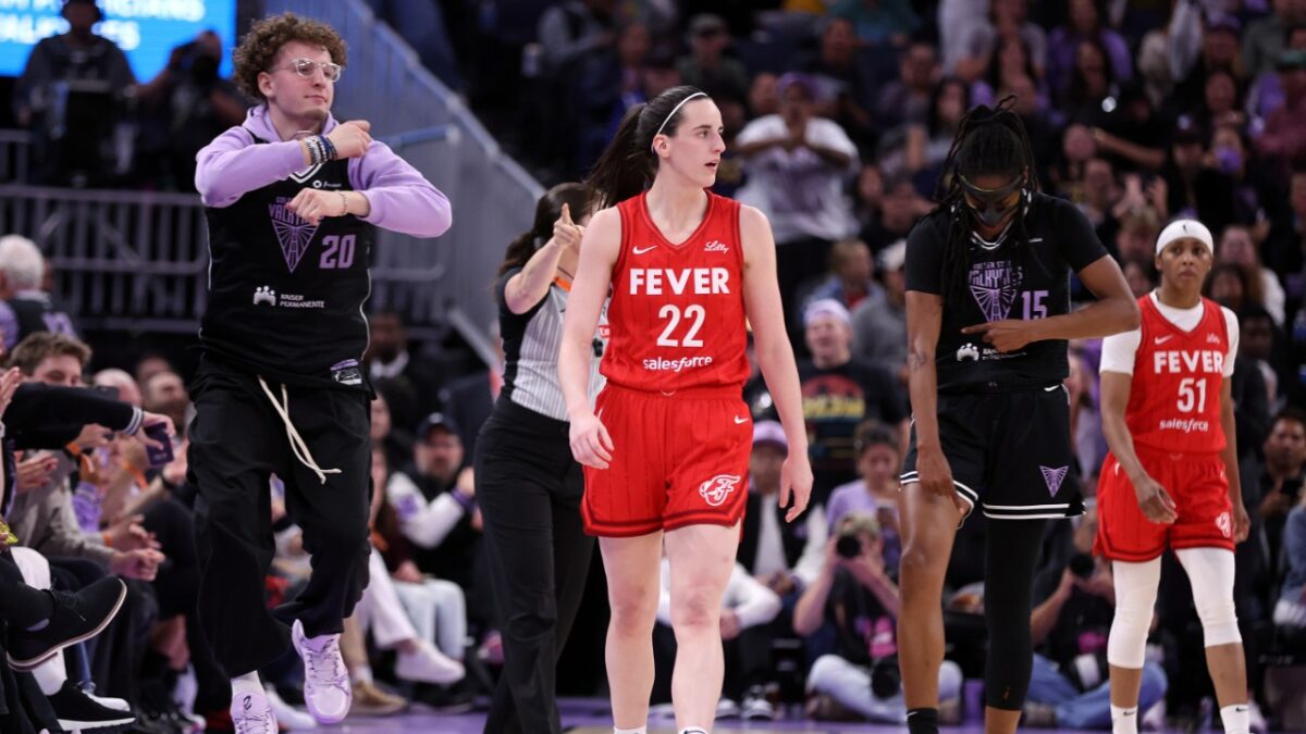 Brandin Podziemski Trolls Caitlin Clark for Travel as Fever Star Ducks Threes in Embarrassing Loss 1 Brandin Podziemski trolling Caitlin Clark after a travel