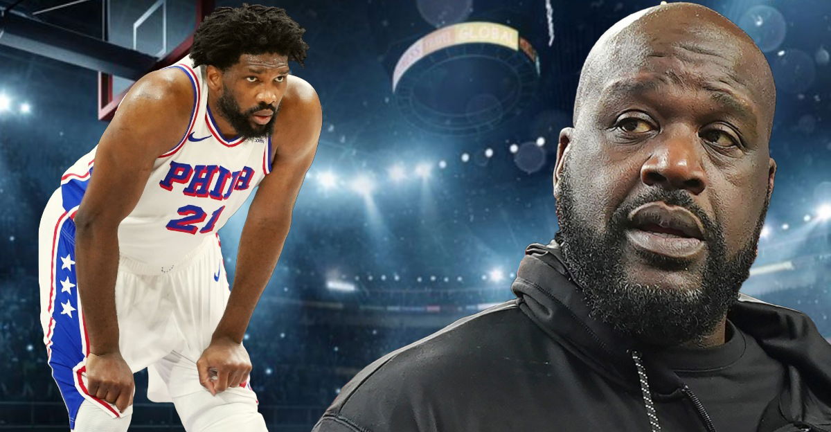 Shaquille O’Neal Draws Brutal Parallels between Joel Embiid and ‘Homeless Guy Getting Bullied’