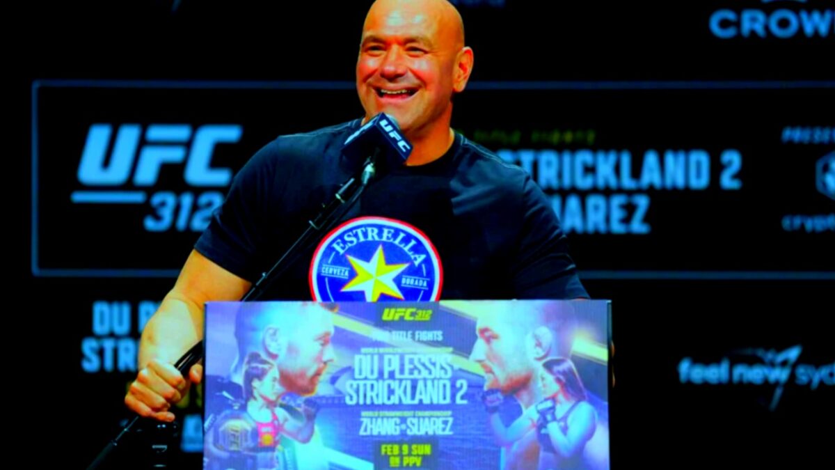 Fight fans react to Dana White