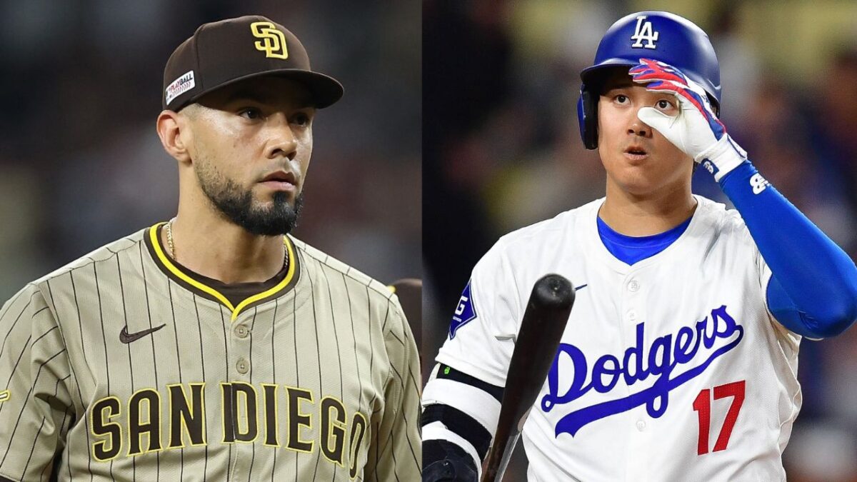 Padres' Robert Suarez SLAPPED with 3-Game Suspension for Hitting Shohei Ohtani by Pitch 1 Robert Suarez and Shohei Ohtani