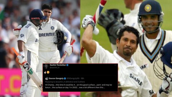 Sachin Tendulkar and Sourav Ganguly Manifest Four-Centuries Feat for Team India against England