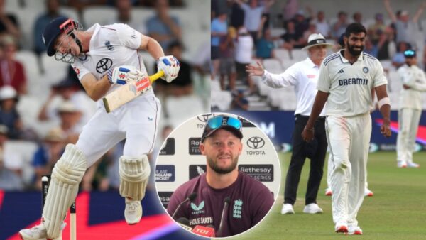 Ben Duckett on Jasprit Bumrah