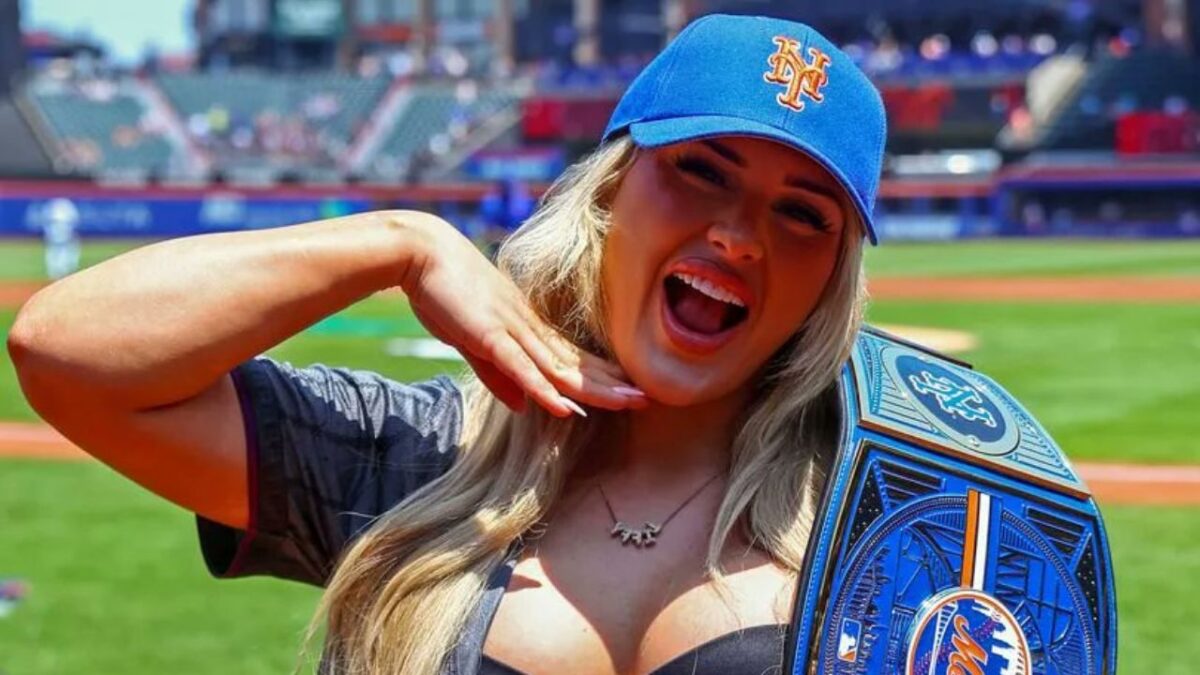 Tiffany Stratton Defends Her Viral First Pitch at New York Mets vs
