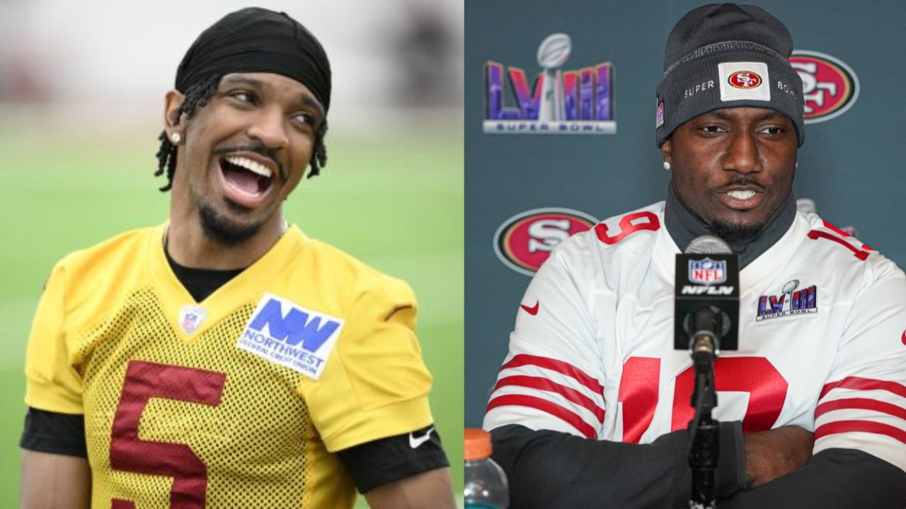 Jayden Daniels Fails to Contain His Excitement of Having Deebo Samuel as His Teammate