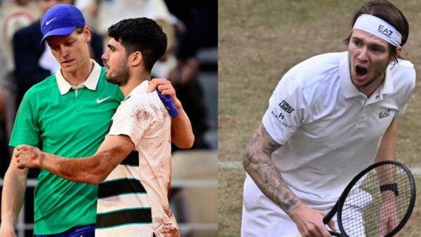 Alexander Bublik Cites Carlos Alcaraz and Jannik Sinner’s Examples to Explain Importance of Pressure After Halle Win