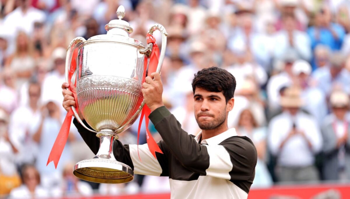 Queen's Champion Carlos Alcaraz Makes Feelings Known on Taking Mini Holiday Before Wimbledon 1 Carlos Alcaraz Queen's 2025