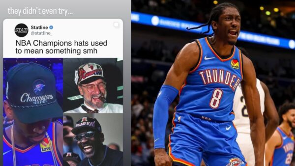 Jalen Williams Calls Out NBA’s Shoddy ‘Champions’ Hat Spotted on Shai Gilgeous-Alexander After OKC’s Title Win