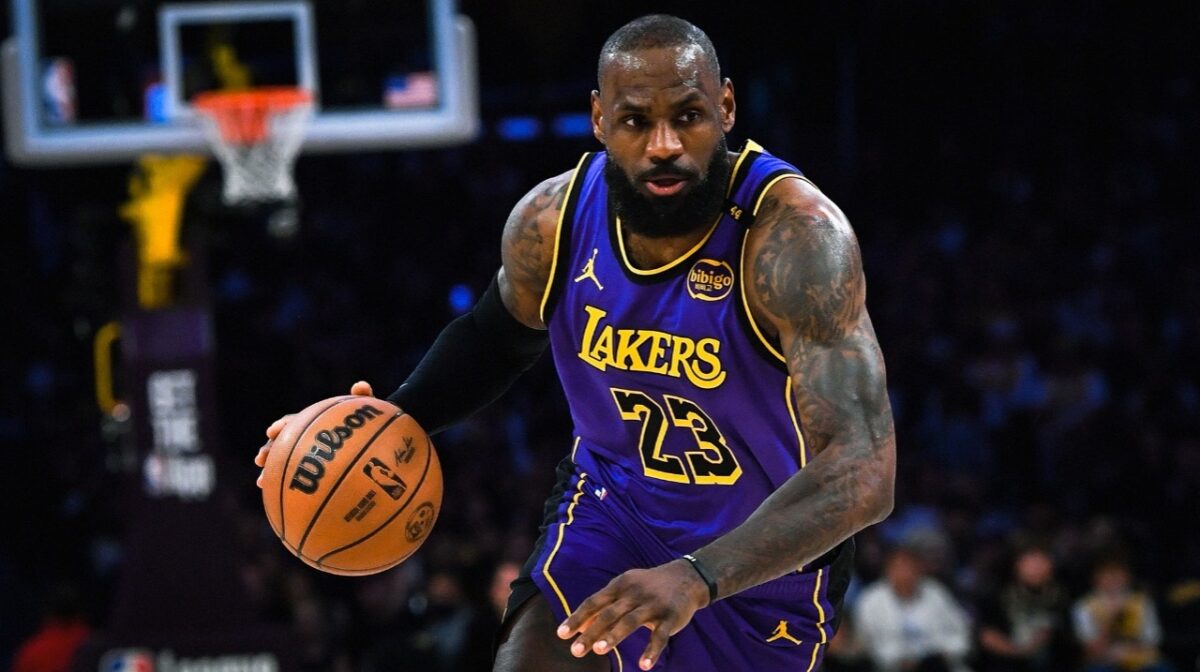 LeBron James Uses Derrick White's Story to Motivate Sons Bronny and Bryce 1 LeBron James resumes workouts after knee injury