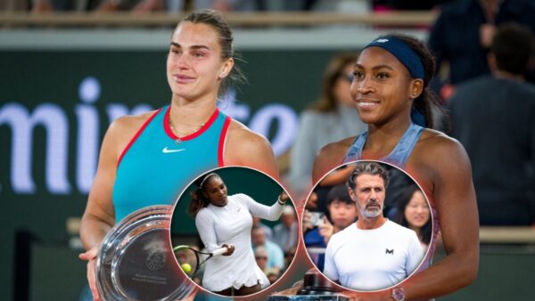 Aryna Sabalenka, Serena Williams, Patrick Mouratoglou, Coco Gauff