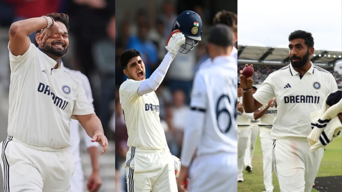 Will Jasprit Bumrah Play the Second Test Match Against England? Shubman Gill Clarifies 1 Rishabh Pant, Shubman Gill and Jasprit Bumrah ICC rankings