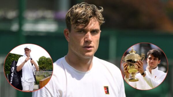 Jannik Sinner Jack Draper Carlos Alcaraz Wimbledon