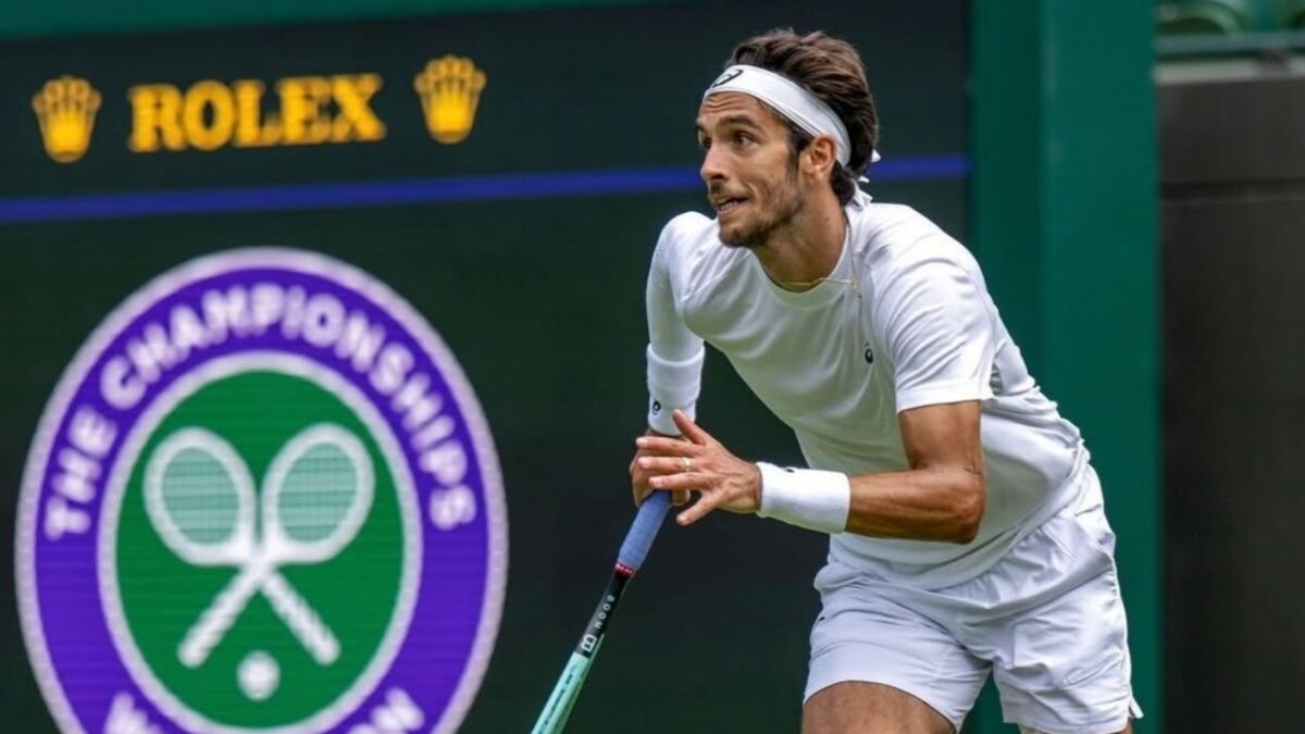 Lorenzo Musetti (via X/Wimbledon)