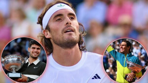 Stefanos Tsitsipas Carlos Alcaraz Rafael Nadal