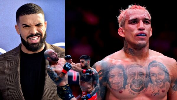 “Betting on Brazil…” Charles Oliveira’s Chances Doomed After Drake Bets $200,000 on Beating Ilia Topuria