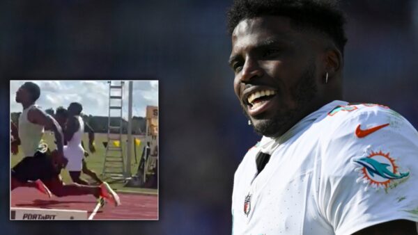 Fact Check: Did Dolphins Tyreek Hill Beat Champion Olympic Sprinter Noah Lyles in a 100m Dash?