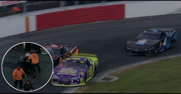 (Video) Police Gets Involved “As Hell Broke Loose” in Bowman Gray Following Wild Stock Car Race Finish