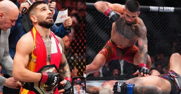 “Stop Hurting My Heroes” – Fight World Stunned as Ilia Topuria Puts Charles Oliveira to Sleep at UFC 317