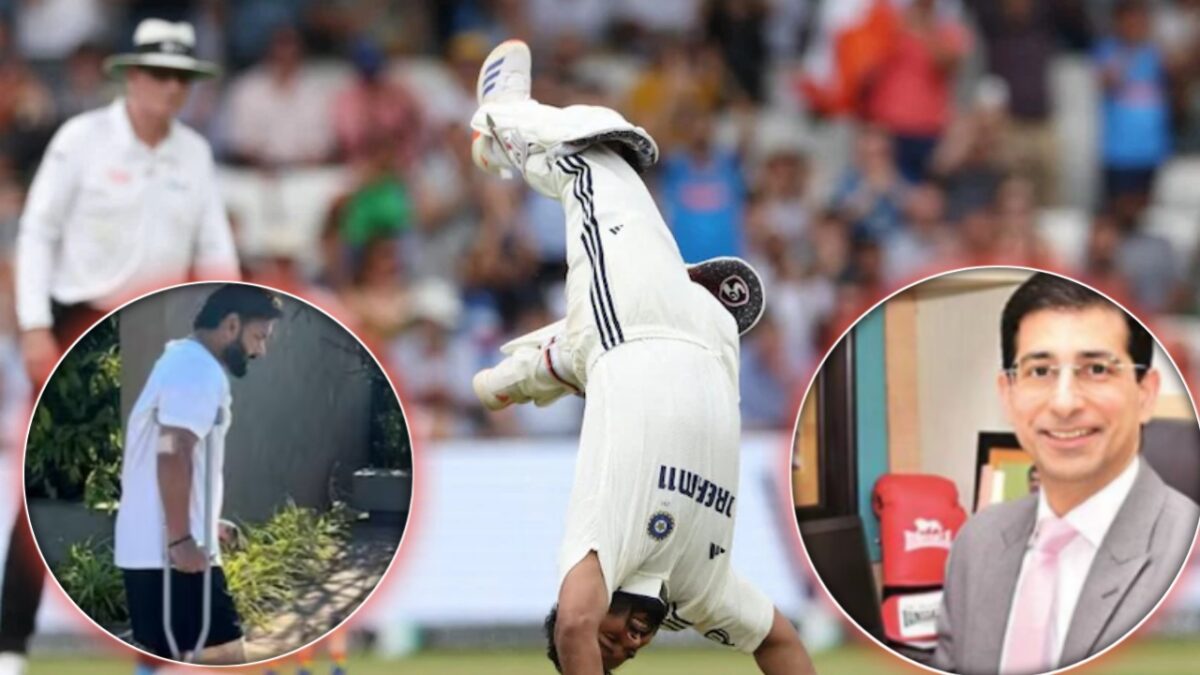 Rishabh Pant somersault celebration