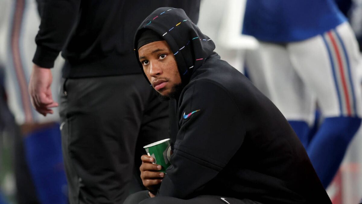 Eagles' Saquon Barkley Sends Warning to the Cowboys and Commanders Ahead of 2025 Season: "BTA When I See Them" 1 Eagles' Saquon Barkley Sends Warning to the Cowboys and Commanders Ahead of 2025 Season: "BTA When I See Them"