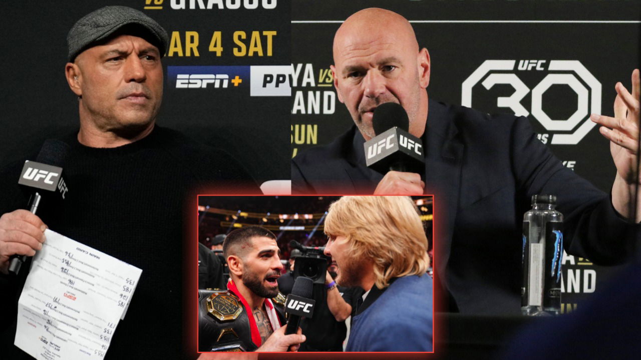 Dana White Publicly Upset About Joe Rogan’s Decision at UFC 317