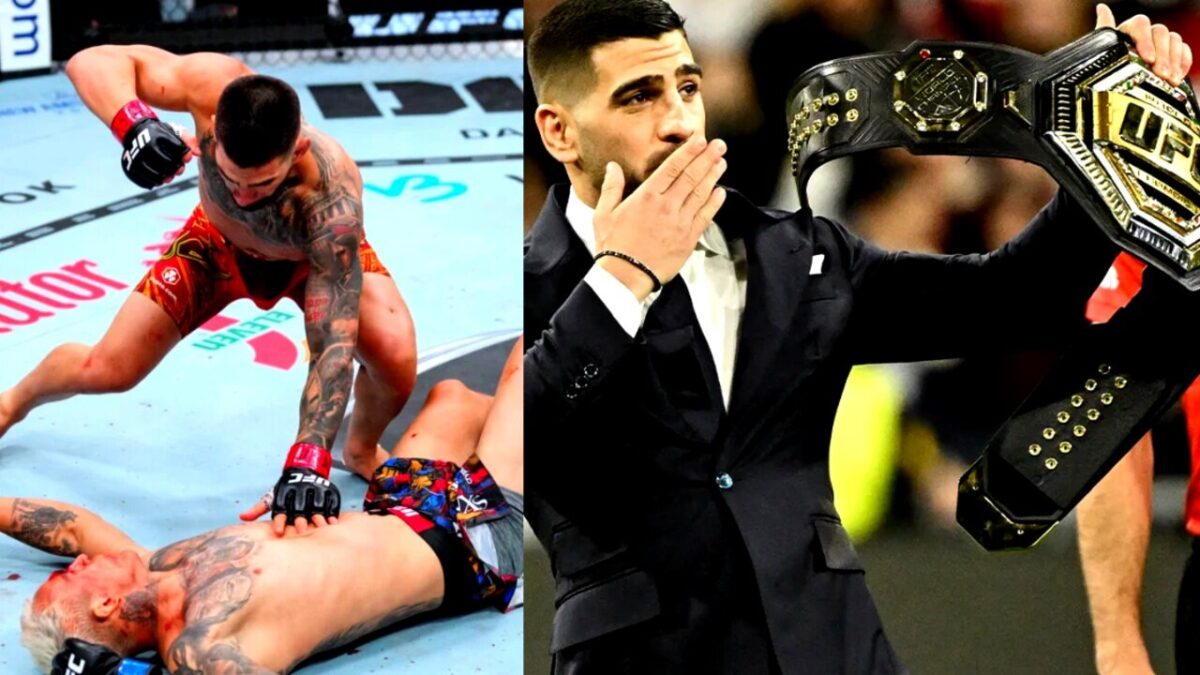 Islam Makhachev's Witty Troll After Ilia Topuria Win Goes Viral 1 Ilia Topuria proving to be worth his weight in gold