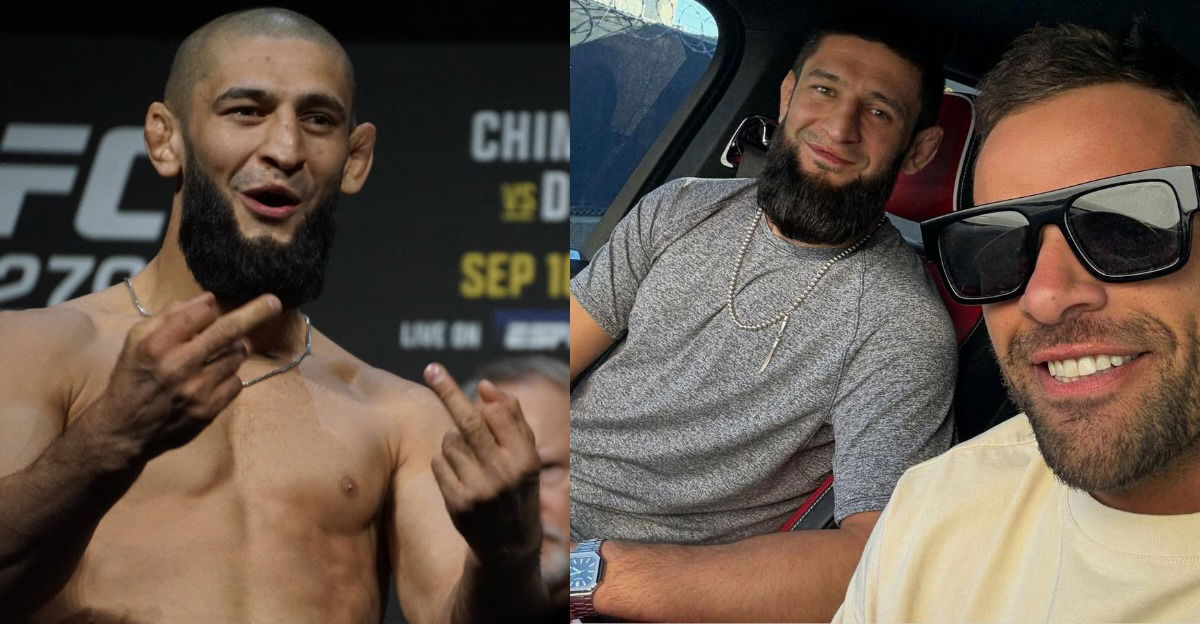 Khamzat Chimaev Ends US-Ban Rumors With Hollywood Visit Amidst Title Fight Rumors