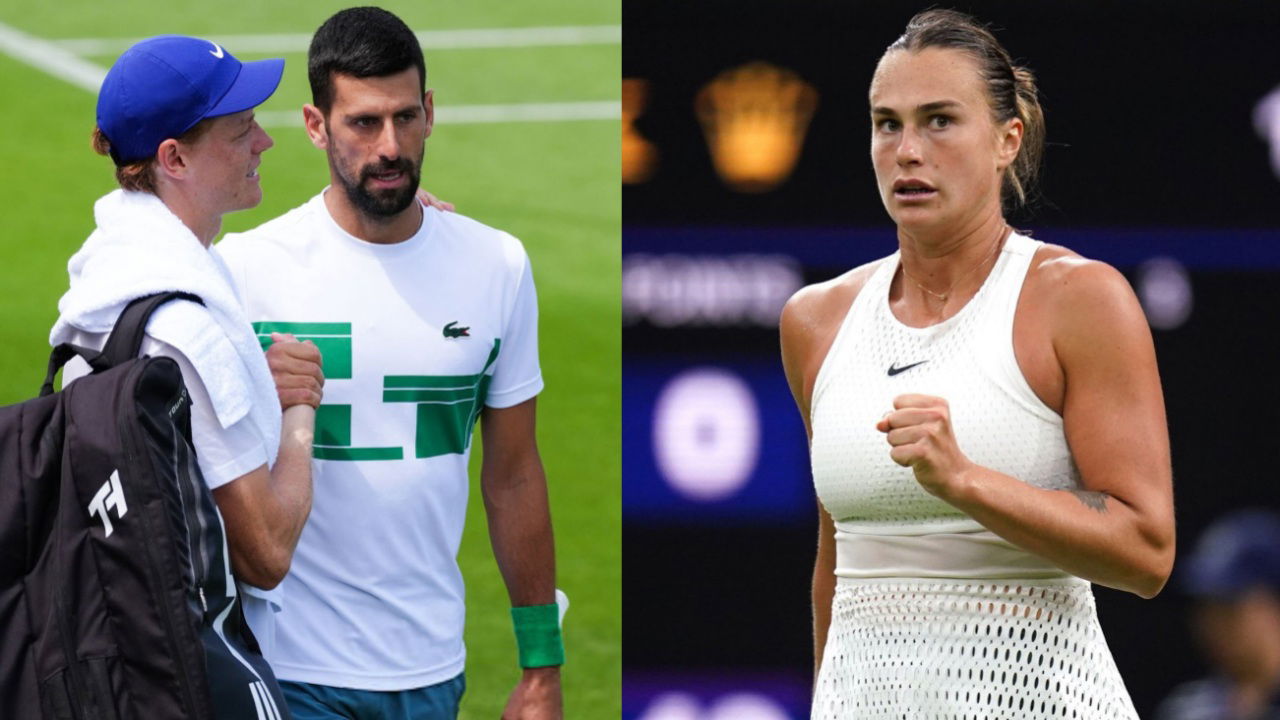Aryna Sabalenka Reveals How Practicing with Novak Djokovic and Jannik Sinner for Wimbledon Helped Her Game