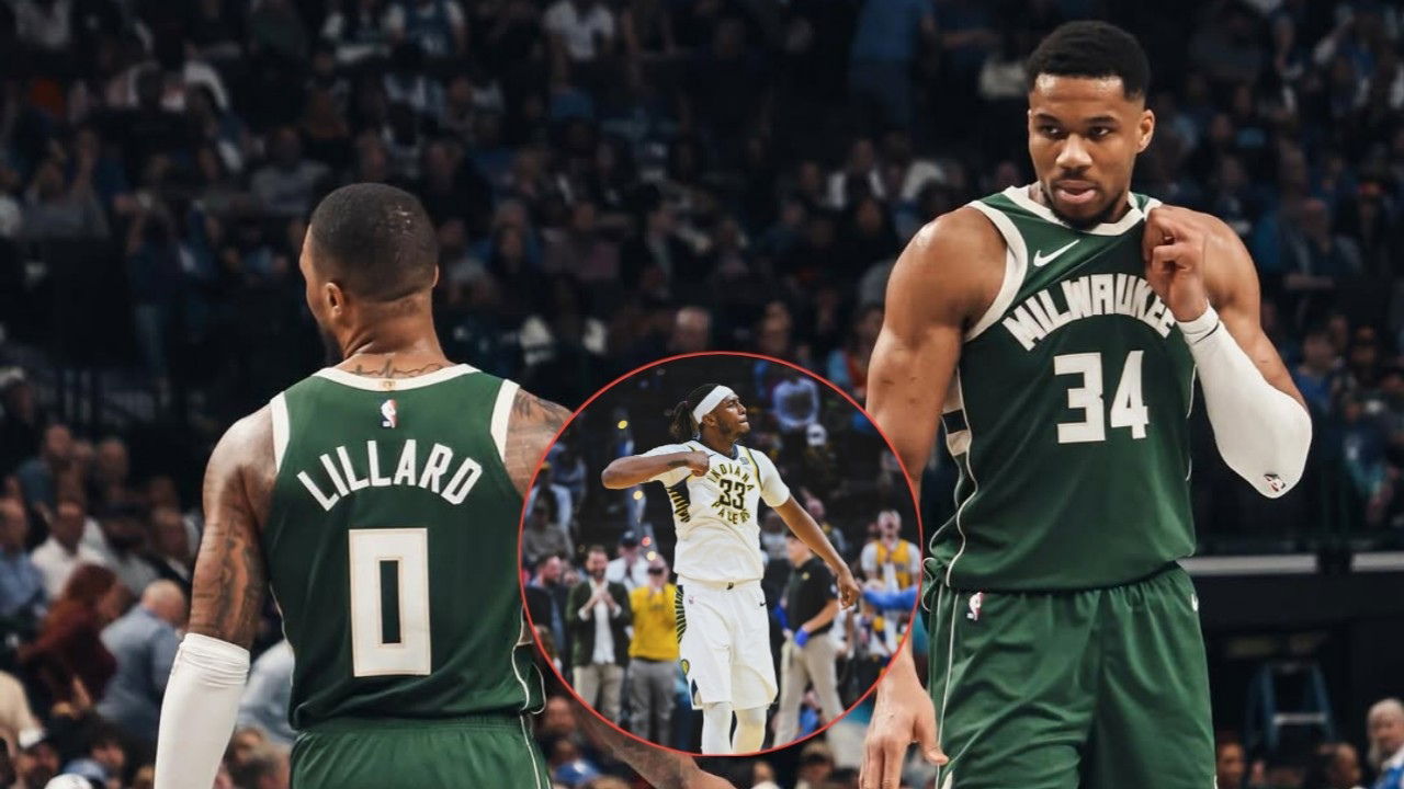 Giannis Antetokounmpo Aghast With Damian Lillard Waiver Amid Myles Turner Signing