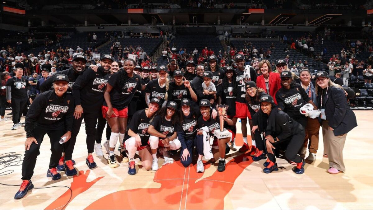 Caitlin Clark Shouts Out Teammates for Winning Commissioners Cup Without Her 1 Indiana Fever after winning WNBA Commissioners Cup