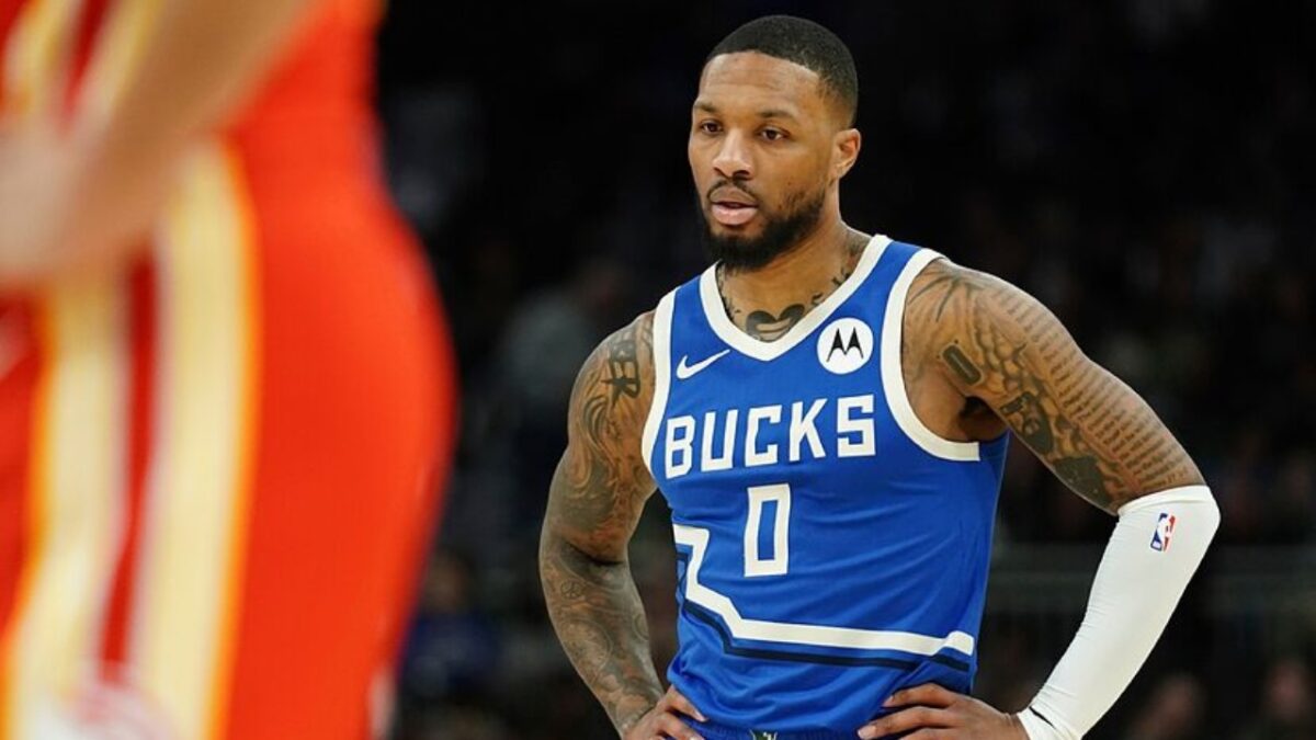 Damian Lillard Reacts after Learning Giannis Antetokoumpo Knew about Shocking Move 1 Damian Lillard