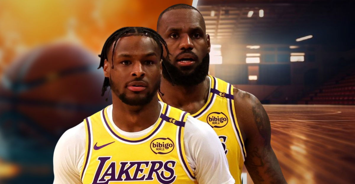 Bronny James Remains Coy on Father LeBron James’ Future with Lakers