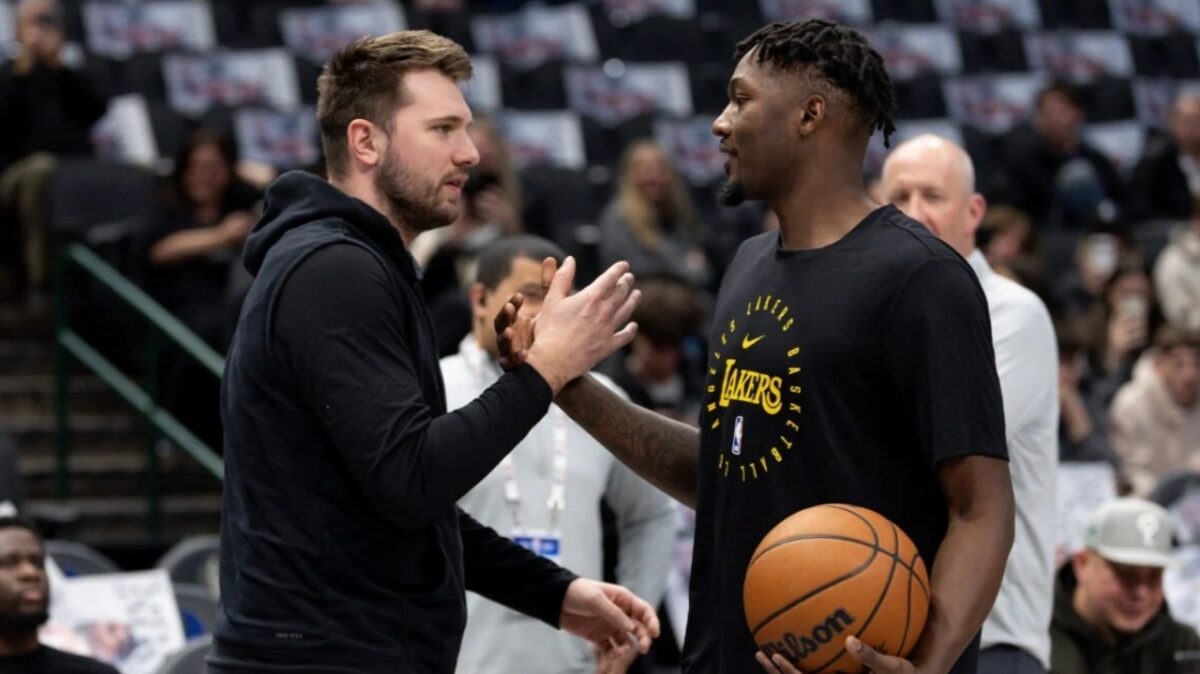 Dorian Finney-Smith was Luka Doncic's closest aide