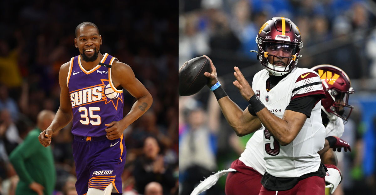 Kevin Durant Backs Jayden Daniels to Shine for Commanders in Sophomore Season