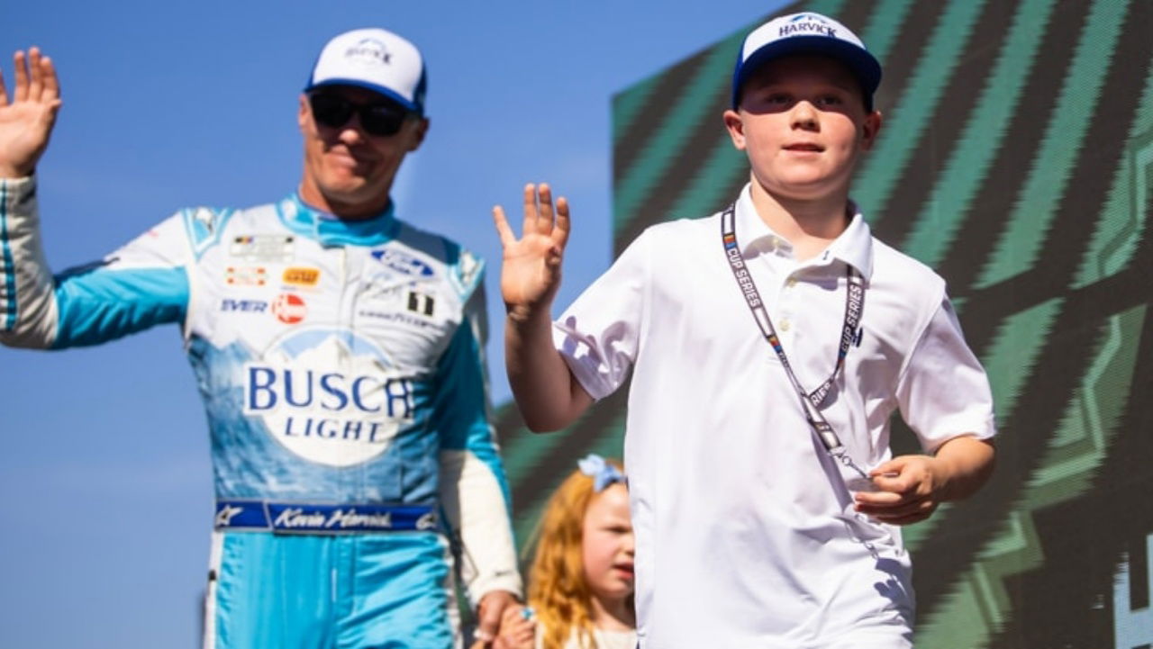 Keelan Harvick Takes a Cheeky Jibe At “Oldman” Kevin Harvick After Defeating Him for the Third Straight Race