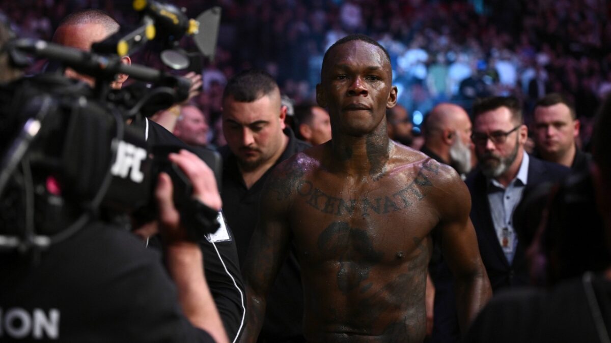 Israel Adesanya couldn't pursue acting due to fighting career
