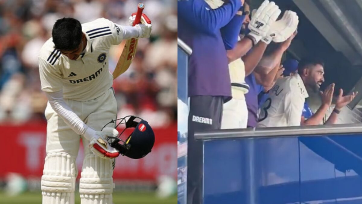 Unreal Stat Shows Mohammed Siraj’s Ruthlessness in Jasprit Bumrah’s Absence 1 Mohammed Siraj gesture Shubman Gill