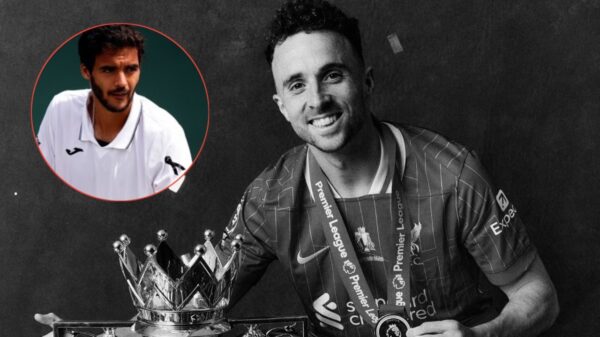 Diogo Jota Francisco Cabral Wimbledon black ribbon
