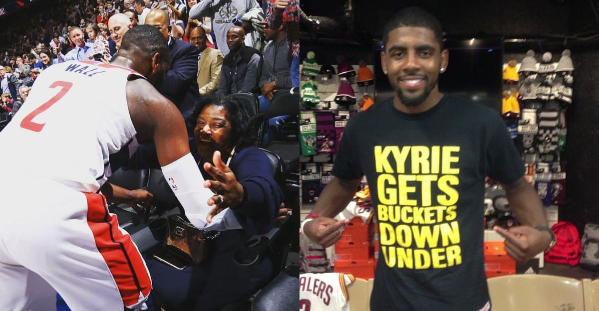 Kyrie Irving Raves About John Wall, Reminisces Their Draft Times