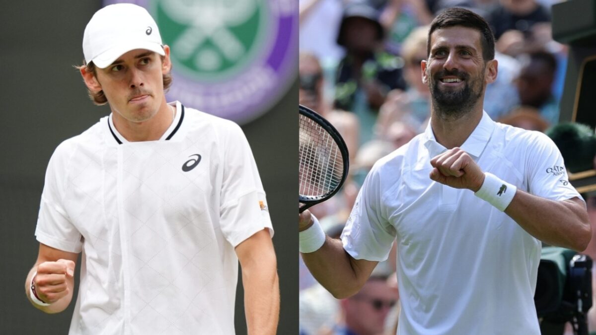Novak Djokovic Makes Hilarious 'Autograph' Revelation About Son Stefan After Reaching Wimbledon Quarterfinals 1 Alex de Minaur, Novak Djokovic