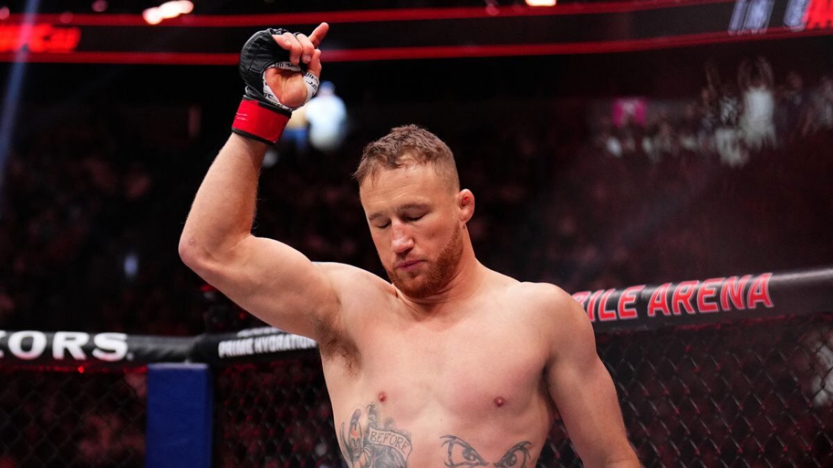 Justin Gaethje gets the backing from top lightweight 