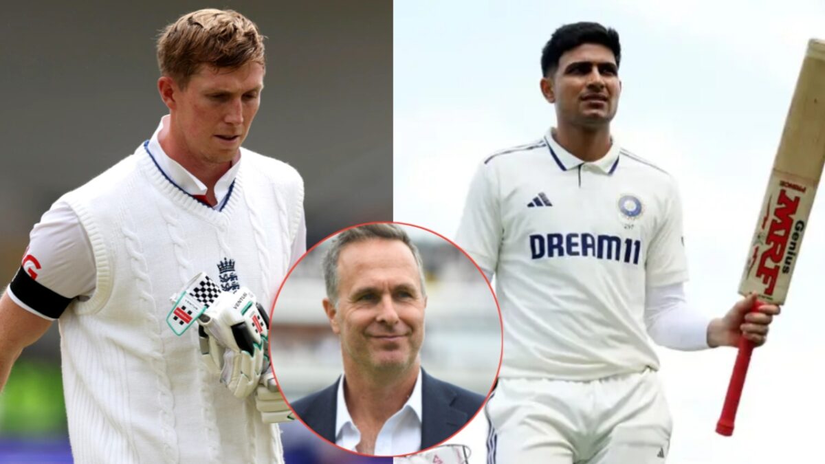 ‘Savage’ Shubman Gill Calls Outs Journalist in Press Conference After Edgbaston Test Win 1 Michael Vaughan on Zak Crawley Shubman Gill