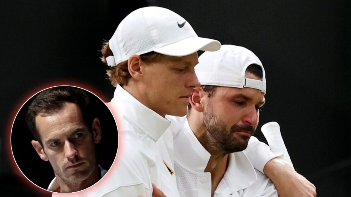 Grigor Dimitrov's Coach Believes the Bulgarian's Mental Recovery Will Be Harder Than the Pectoral Muscle Injury 1 Andy Murray, Jannik Sinner, Grigor Dimitrov