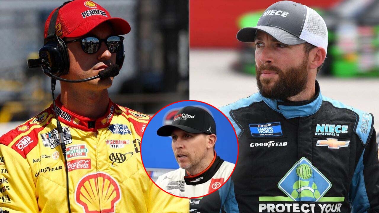 “Inconsistencies Is the Only Consistency!” Denny Hamlin Throws NASCAR Under the Bus over Joey Logano-Ross Chastain saga
