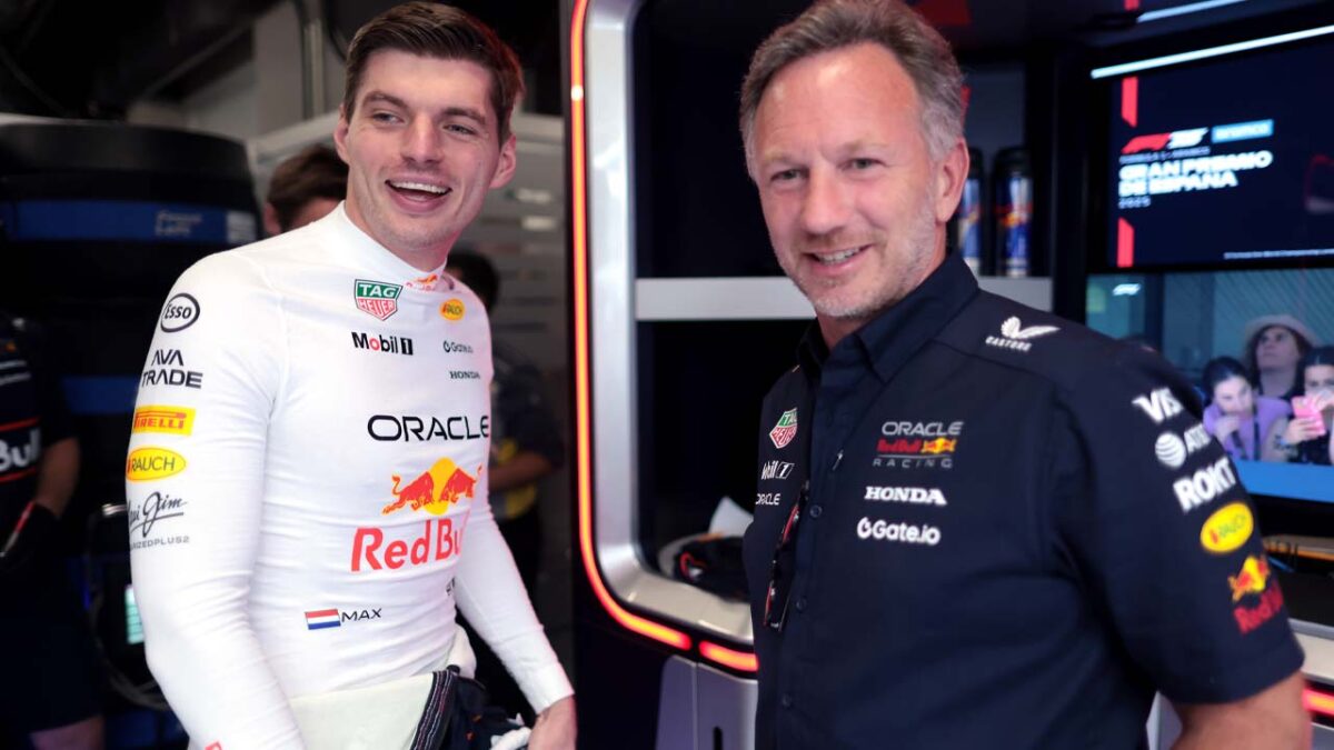 Christian Horner's Emotional Farewell Speech Revealed After Red Bull Sacking 1 Max Verstappen and Christian Horner (via Red Bull)