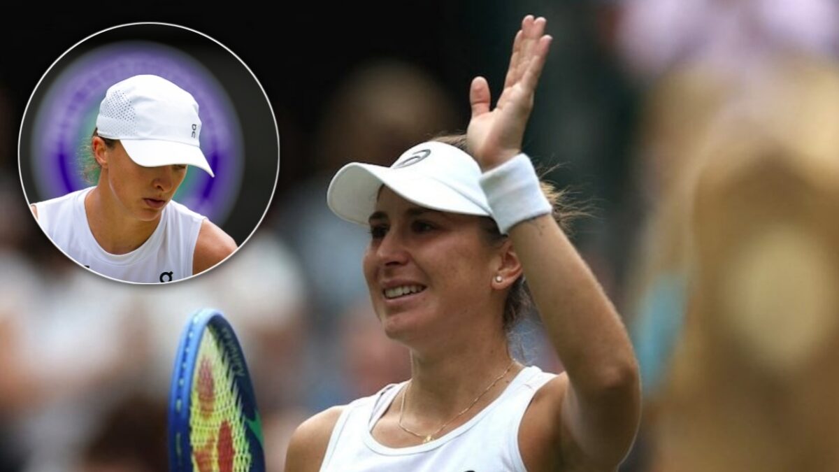 Iga Siwatek Belinda Bencic Wimbledon 2025