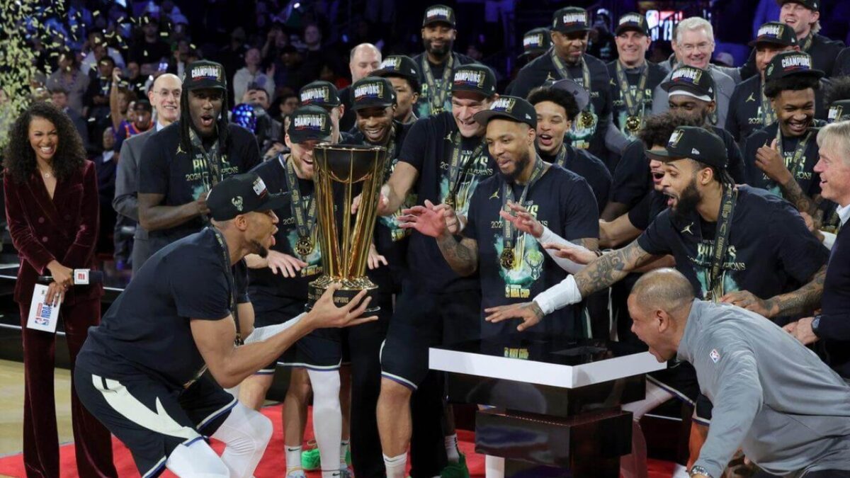 Milwaukee Bucks won the 2024 NBA Cup